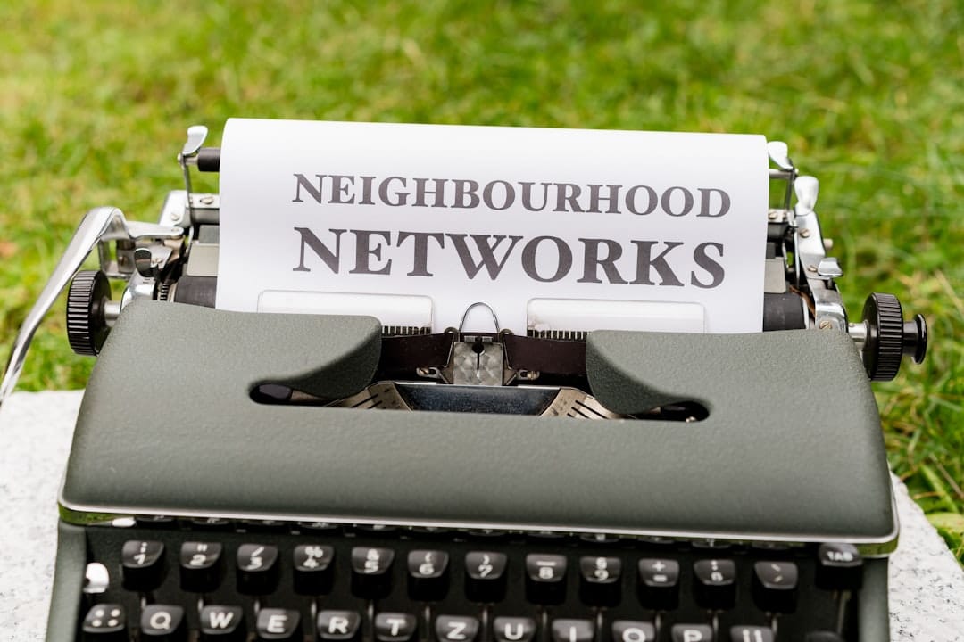 A close up of a typewriter on a table